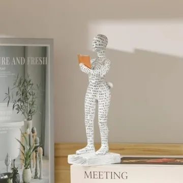 Women Thinker Statue - Modern Home Decor Sculpture