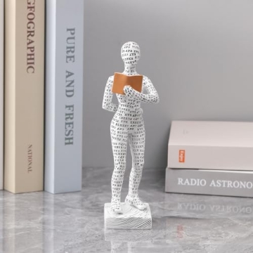 Women Thinker Statue - Modern Home Decor Sculpture