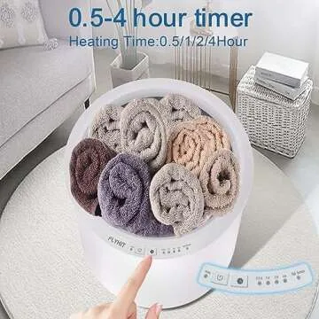 FLYHIT Luxury Towel Warmers - Spacious & Safe Heating