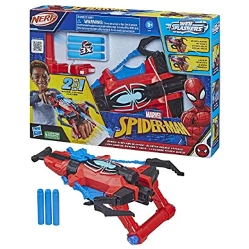 Marvel Spider-Man Nerf Blaster with Water Blast Feature