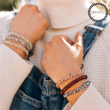 TELETIES Spiral Hair Coils for Strong Grip and Style