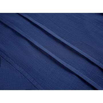 Hestenve Mens Cuban Guayabera Shirt - Stylish & Comfortable