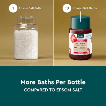 Kneipp Mineral Bath Salt - Soothe Back & Neck Pain - 17.6 oz