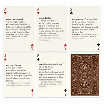 Hilarious Knock Knock 52 Farts Playing Cards Deck