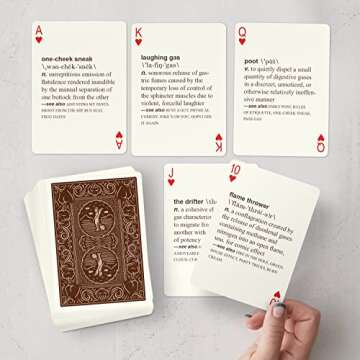 Knock Knock 52 Farts Playing Cards Deck, Adult-Humor Playing Cards Deck (AKA Not Kiddo Friendly!)