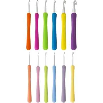 Boye 3396270001 Ergonomic Crochet Hook Set