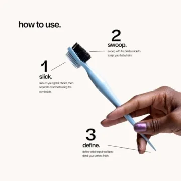 Baby Tress 3-in-1 Styling Tool for Edges and Flyaways