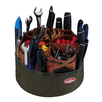 Bucket Boss Small Parts Bag - Ultimate Organizing Tool