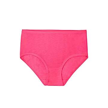 Fruit of the Loom Girls' Little Cotton Brief Underwear, 14 Pack - Fashion Assorted, 4