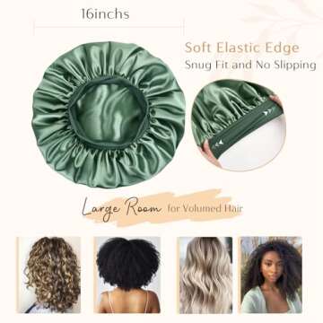 YANIBEST Silk Bonnet for Women – Luxury Hair Protection