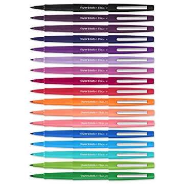 Paper Mate Flair Felt Tip Pens | Medium Point (0.7mm) | Tropical & Assorted Colors | 24 Count