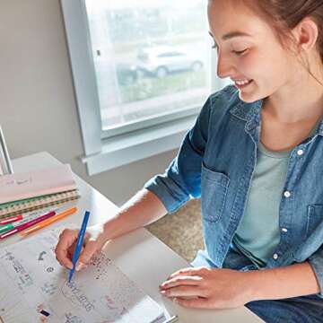 Paper Mate Flair Felt Tip Pens | Medium Point (0.7mm) | Tropical & Assorted Colors | 24 Count