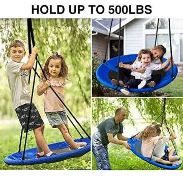 RedSwing 43" Flying Saucer Swing for Kids Outdoor Fun