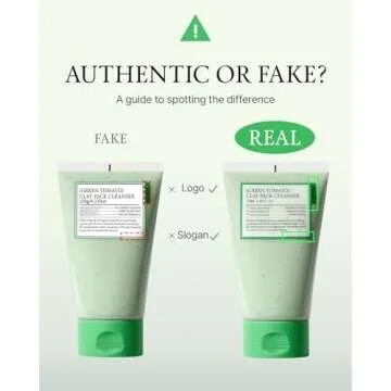 Vegan Green Tomato Clay Mask Cleanser for Clear Skin