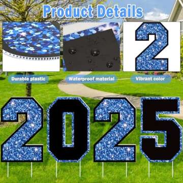 Multiwins Graduation Yard Signs for Class of 2025