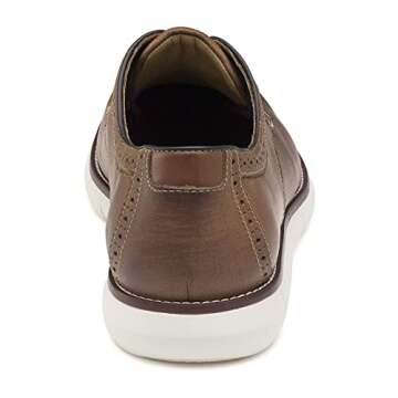 Johnston & Murphy Men's Holden Plain Toe Classic Dress Shoe | Genuine Leather | Lightweight Athletic Construction