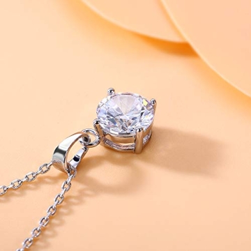 Elegant 18K White Gold Plated Necklace for Women