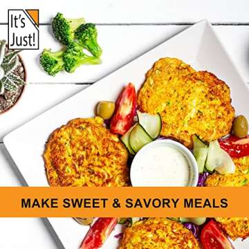 It's Just - Arrowroot Powder, 8oz, Natural Thickener, Gluten-Free, Dairy-Free, Non-GMO, Cornstarch Substitute