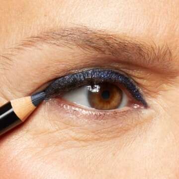 LAURA GELLER NEW YORK Marble Eyes Multidimensional Eyeliner – Long-lasting and Smudge-resistant - Creamy smooth-glide formula- Ultra-pigmented Eye Liner Makeup- Ocean Deep