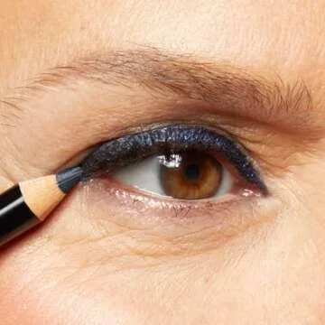 LAURA GELLER NEW YORK Marble Eyes Multidimensional Eyeliner – Long-lasting and Smudge-resistant - Creamy smooth-glide formula- Ultra-pigmented Eye Liner Makeup- Ocean Deep