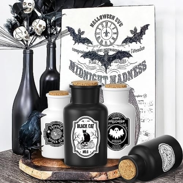 kockuu Halloween Potion Bottles - Stylish Decor with Custom Labels