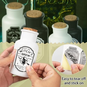 kockuu Halloween Potion Bottles for Decor and Parties