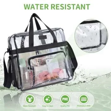 Bagenius Clear Stadium Approved Bag for Events