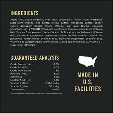 Purina Pro Plan Sensitive Skin and Stomach Cat Food Wet Pate, Sensitive Skin and Stomach Arctic Char Entree - (Pack of 24) 3 oz. Pull-Top Cans