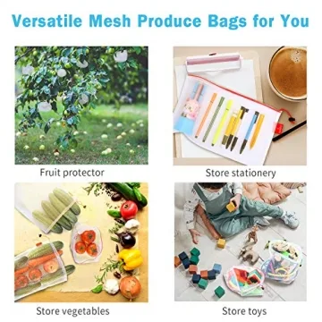 GOGOODA Reusable Produce Bags - Eco-Friendly and Durable