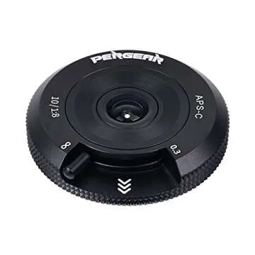 Pergear 10mm F8 Pancake Lens for Fuji X-Mount Cameras