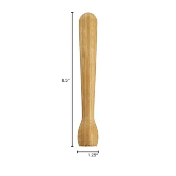 HIC Kitchen Bamboo Muddler for Eco-Friendly Cocktails