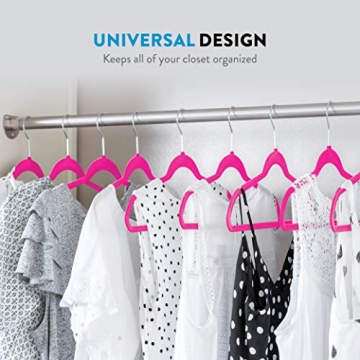 Stylish ZOBER Velvet Hangers 50-Pack for Perfect Closet Organization