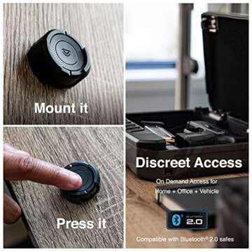VAULTEK Nano Key 2.0 for Bluetooth Safe Access Remote