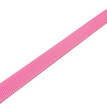 TAIAN 5 FT Strong Nylon Dog Leash for All Breeds Pink