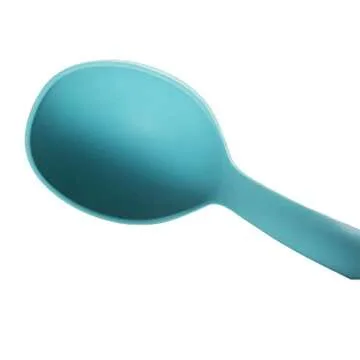 KitchenAid Silicone Ladle, 13 inches, Aqua Sky for All Cooks