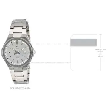 Casio Edifice Men's Quartz Date Indicator Sapphire Crystal Wrist Watch EFB-108D-7AV