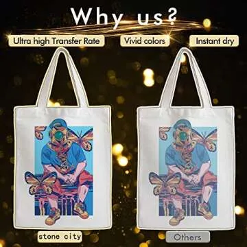 Stone City Sublimation Paper for Light Fabric Heat Transfers