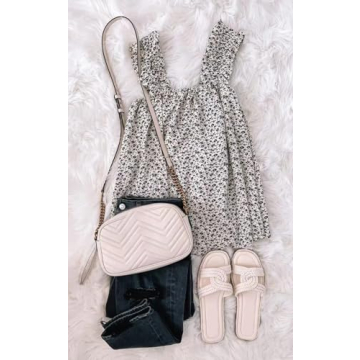 Floral Tank Top - PRETTYGARDEN Boho Summer Shirt