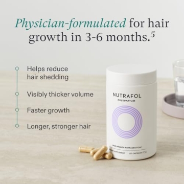 Nutrafol Postpartum Hair Growth for New Moms - Effective & Safe