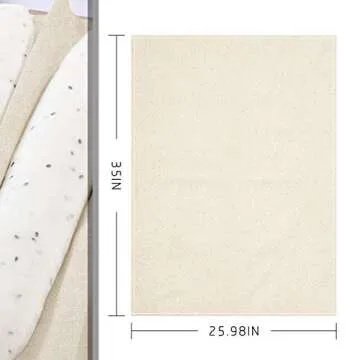 Large Professional Dough Couche - Heavy Duty Baking Linen