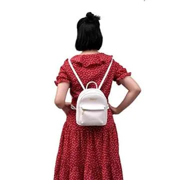 Stylish LA DEARCHUU Mini Backpack Purse for Women