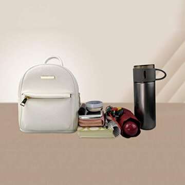 Stylish LA DEARCHUU Mini Backpack Purse for Women