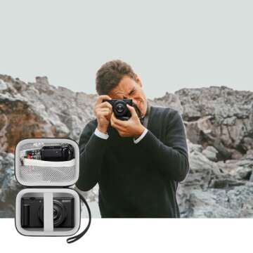 Compact Hard Case for Sony ZV-1 Cameras - Portable Protection