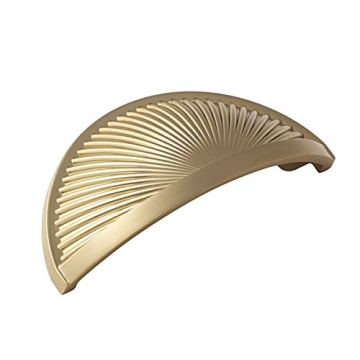 Amerock Cabinet Cup Pulls - Durable Golden Champagne Hardware for Cabinets