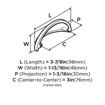 Amerock Golden Champagne Cabinet Cup Pulls for Home Design