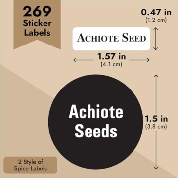 Talented Kitchen Magnetic Spice Jars - 3oz Metal Containers with Labels