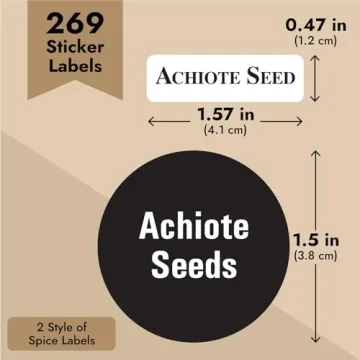 Talented Kitchen Magnetic Spice Jars - 3oz Metal Containers with Labels