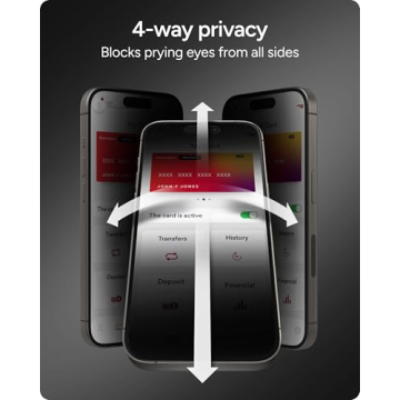 ZAGG Privacy XTR iPhone 17 Pro Max Screen Protector