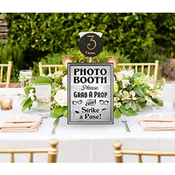 Bigtime Signs Photo Booth Props Sign for Events and Weddings