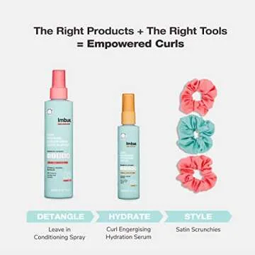 Imbue Satin Scrunchies for Curly Hair - Vegan & Snag-Free